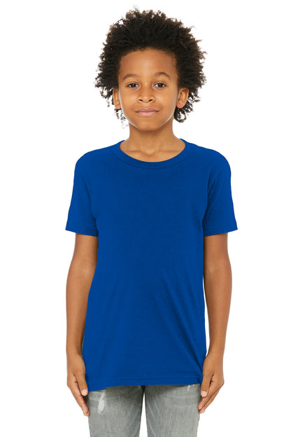 Bella+Canvas Youth Jersey Short Sleeve Tee BC3001Y True Royal