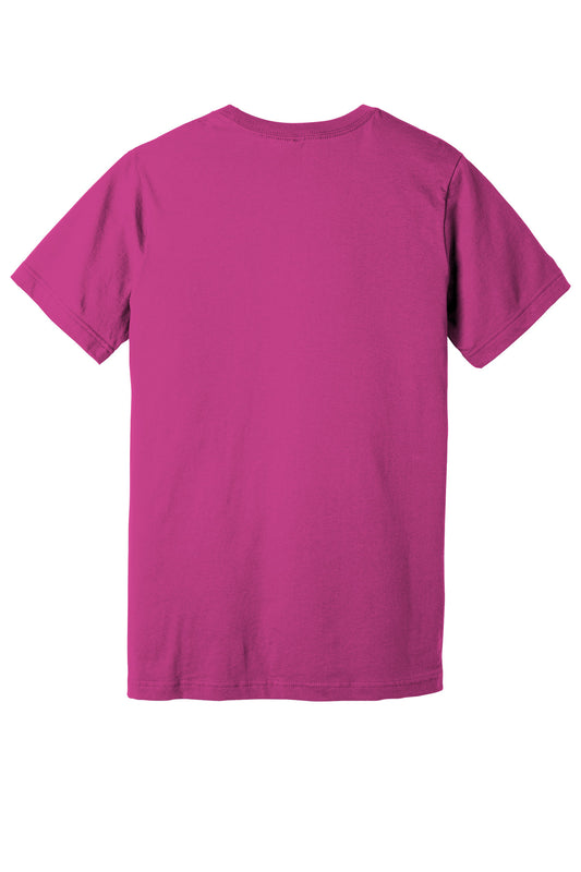 Bella+Canvas Unisex Jersey Short Sleeve Tee BC3001 Berry