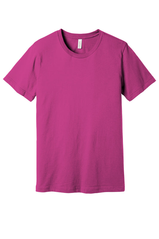 Bella+Canvas Unisex Jersey Short Sleeve Tee BC3001 Berry