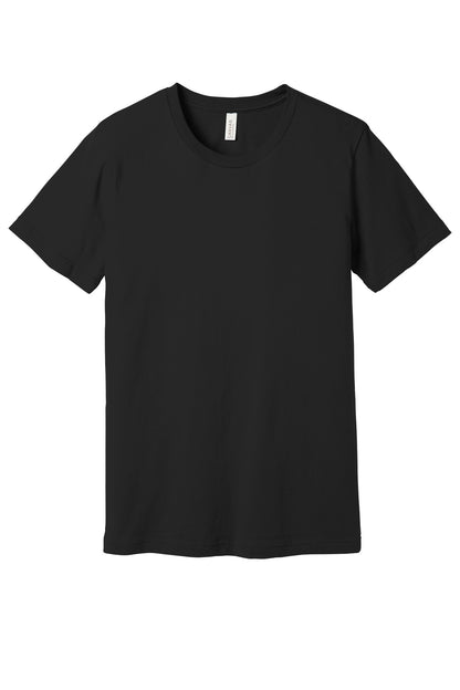 Bella+Canvas Unisex Jersey Short Sleeve Tee BC3001 Black