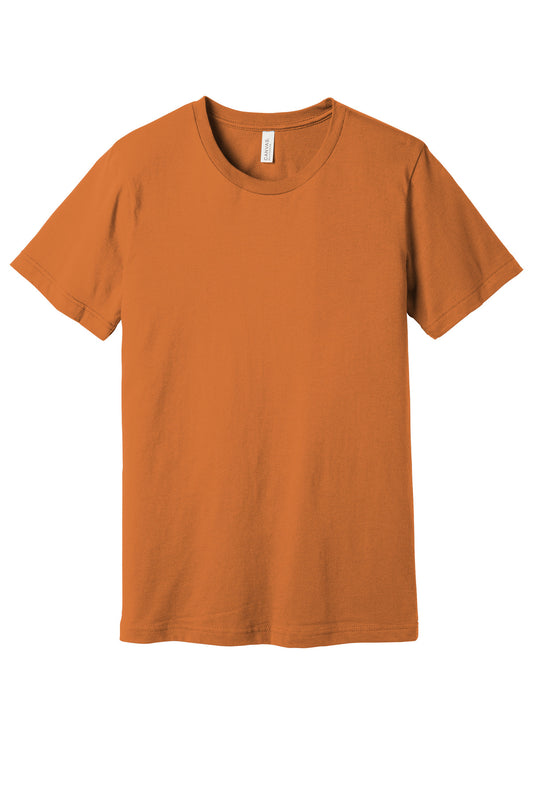 Bella+Canvas Unisex Jersey Short Sleeve Tee BC3001 Burnt Orange