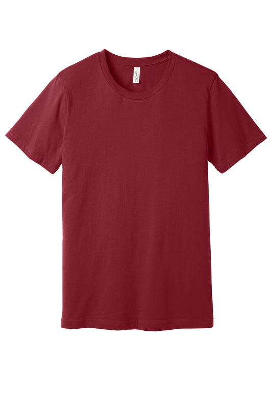 Bella+Canvas Unisex Jersey Short Sleeve Tee BC3001 Cardinal