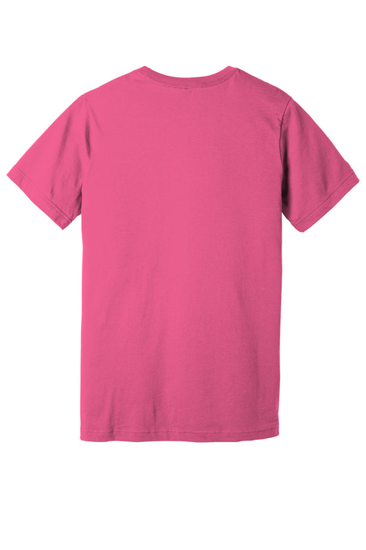 Bella+Canvas Unisex Jersey Short Sleeve Tee BC3001 Charity Pink