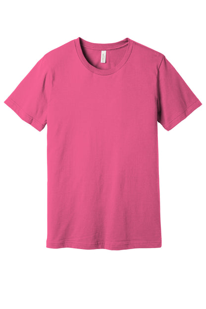 Bella+Canvas Unisex Jersey Short Sleeve Tee BC3001 Charity Pink