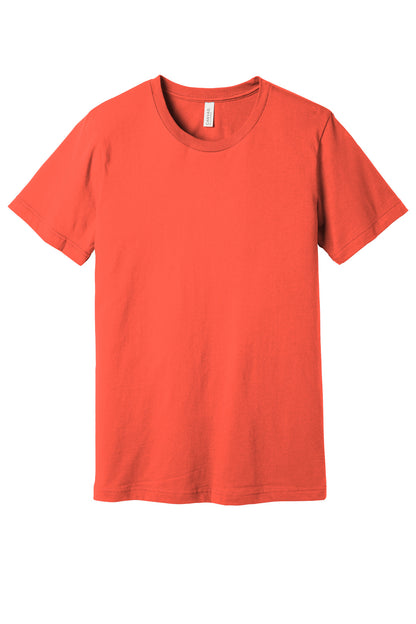 Bella+Canvas Unisex Jersey Short Sleeve Tee BC3001 Coral