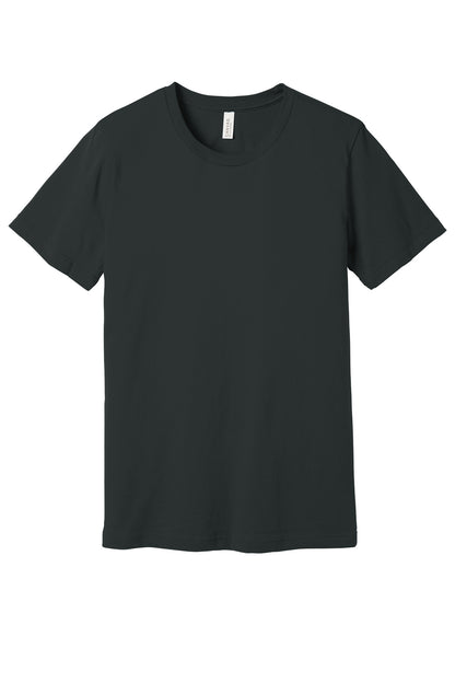 Bella+Canvas Unisex Jersey Short Sleeve Tee BC3001 Dark Grey