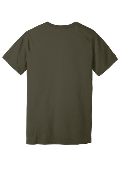BELLA+CANVAS  Unisex Jersey Short Sleeve Tee. BC3001 Dark Olive
