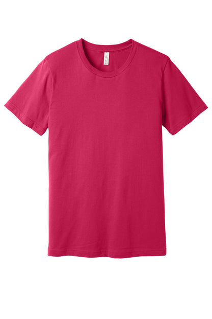 Bella+Canvas Unisex Jersey Short Sleeve Tee BC3001 Fuchsia