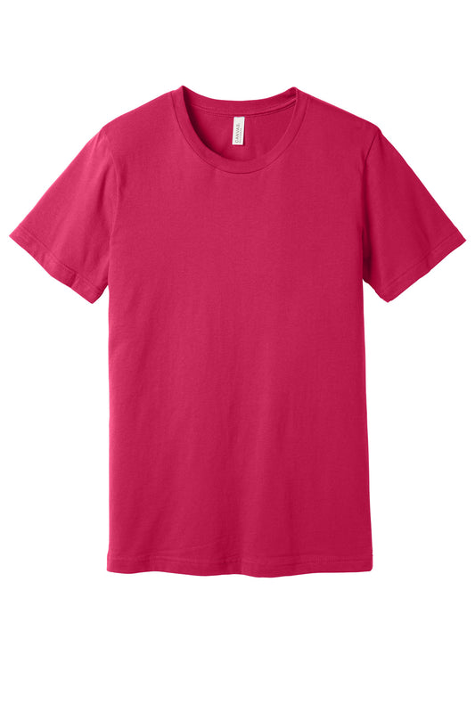 Bella+Canvas Unisex Jersey Short Sleeve Tee BC3001 Fuchsia