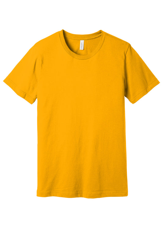 Bella+Canvas Unisex Jersey Short Sleeve Tee BC3001 Gold