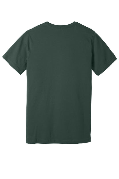 Bella+Canvas Unisex Jersey Short Sleeve Tee BC3001 Hunter Green