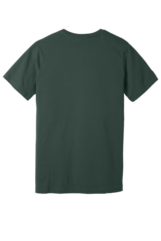 Bella+Canvas Unisex Jersey Short Sleeve Tee BC3001 Hunter Green