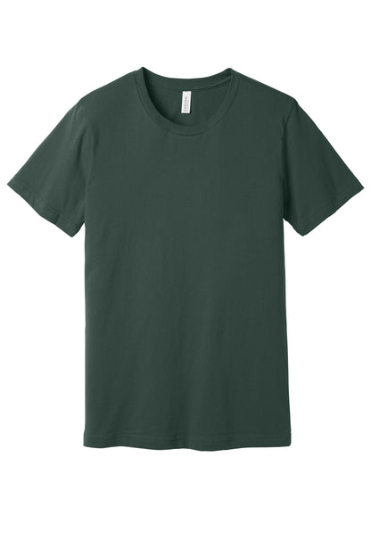 Bella+Canvas Unisex Jersey Short Sleeve Tee BC3001 Hunter Green