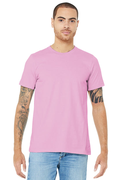 BELLA+CANVAS  Unisex Jersey Short Sleeve Tee. BC3001 Lilac