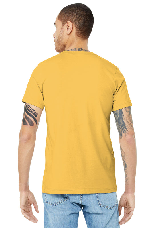 BELLA+CANVAS  Unisex Jersey Short Sleeve Tee. BC3001 Maize Yellow