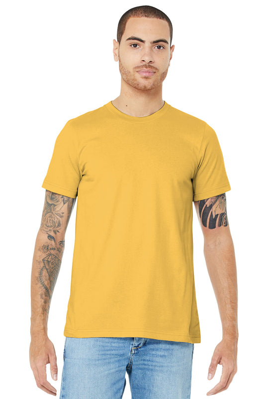 BELLA+CANVAS  Unisex Jersey Short Sleeve Tee. BC3001 Maize Yellow