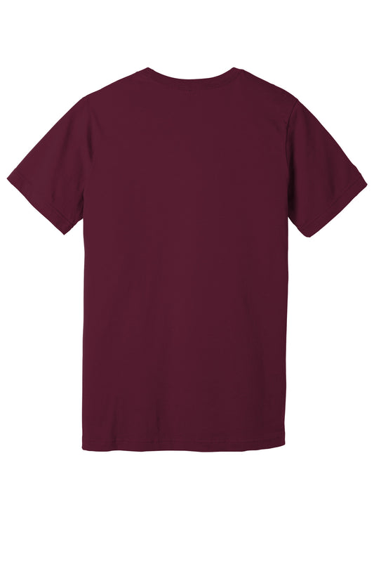 Bella+Canvas Unisex Jersey Short Sleeve Tee BC3001 Maroon