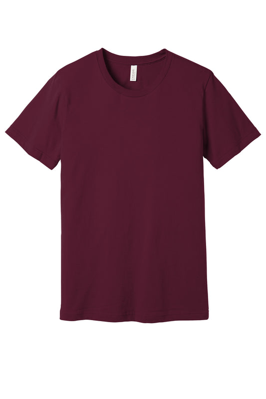 Bella+Canvas Unisex Jersey Short Sleeve Tee BC3001 Maroon