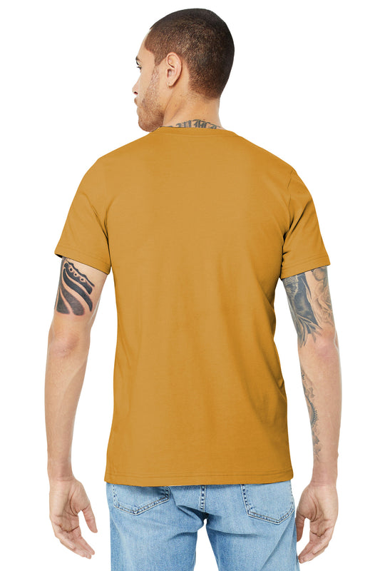 BELLA+CANVAS  Unisex Jersey Short Sleeve Tee. BC3001 Mustard
