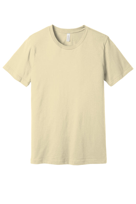Bella+Canvas Unisex Jersey Short Sleeve Tee BC3001 Natural