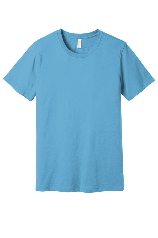 Bella+Canvas Unisex Jersey Short Sleeve Tee BC3001 Ocean Blue