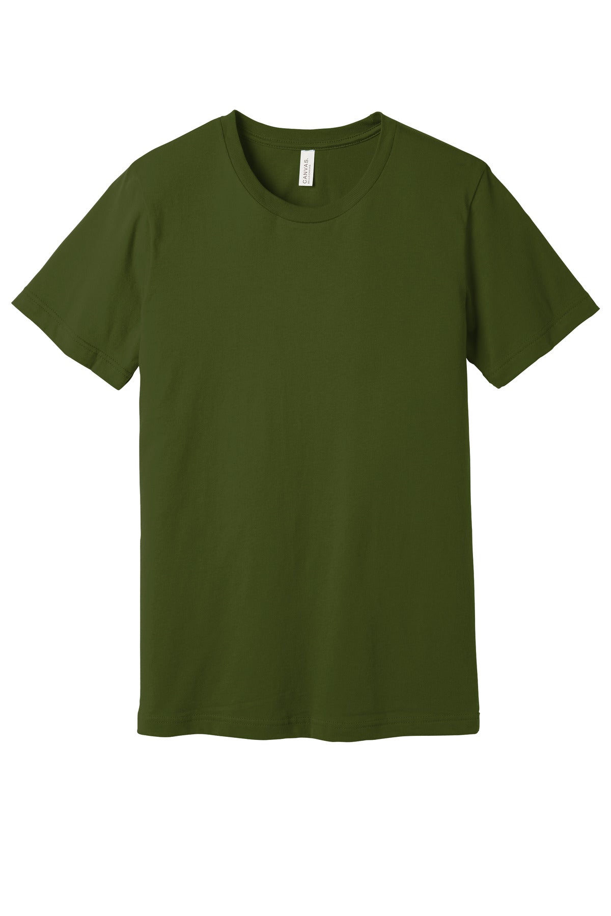 BELLA+CANVAS  Unisex Jersey Short Sleeve Tee. BC3001 Olive