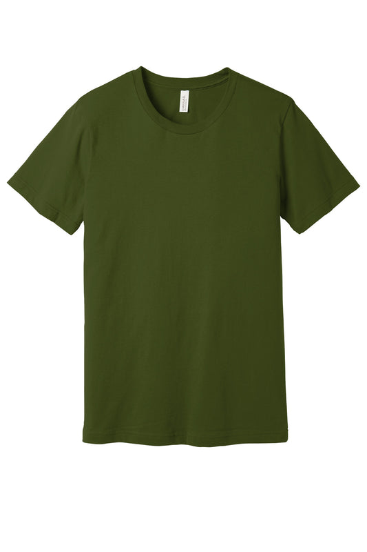 Bella+Canvas Unisex Jersey Short Sleeve Tee BC3001 Olive