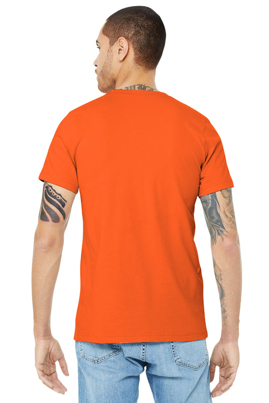 BELLA+CANVAS  Unisex Jersey Short Sleeve Tee. BC3001 Orange