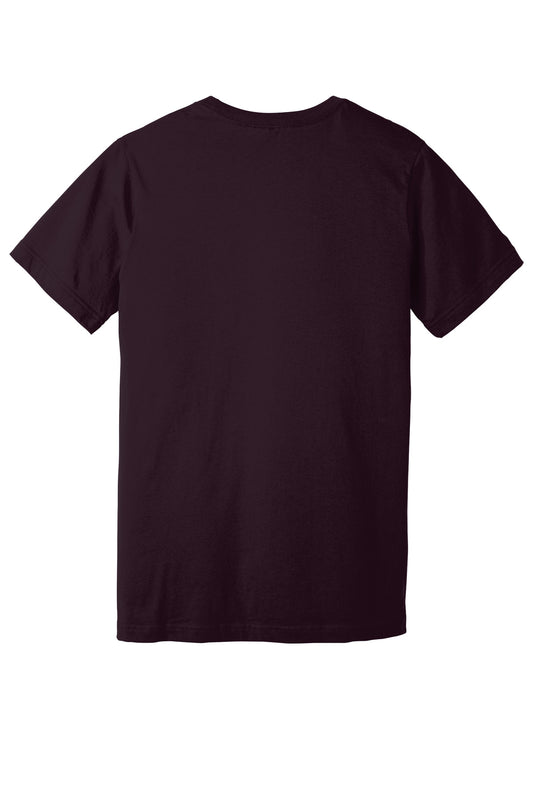 Bella+Canvas Unisex Jersey Short Sleeve Tee BC3001 Oxblood Black