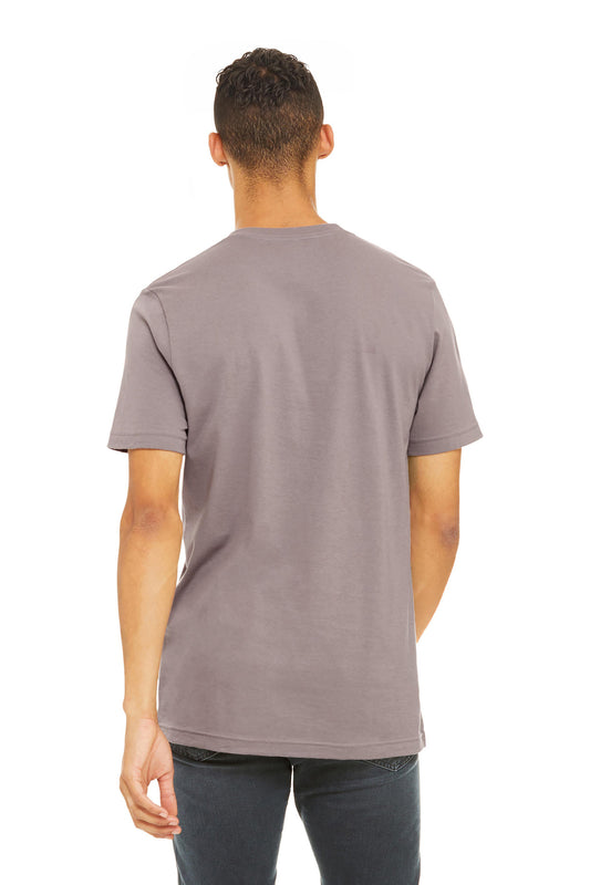 BELLA+CANVAS  Unisex Jersey Short Sleeve Tee. BC3001 Pebble Brown