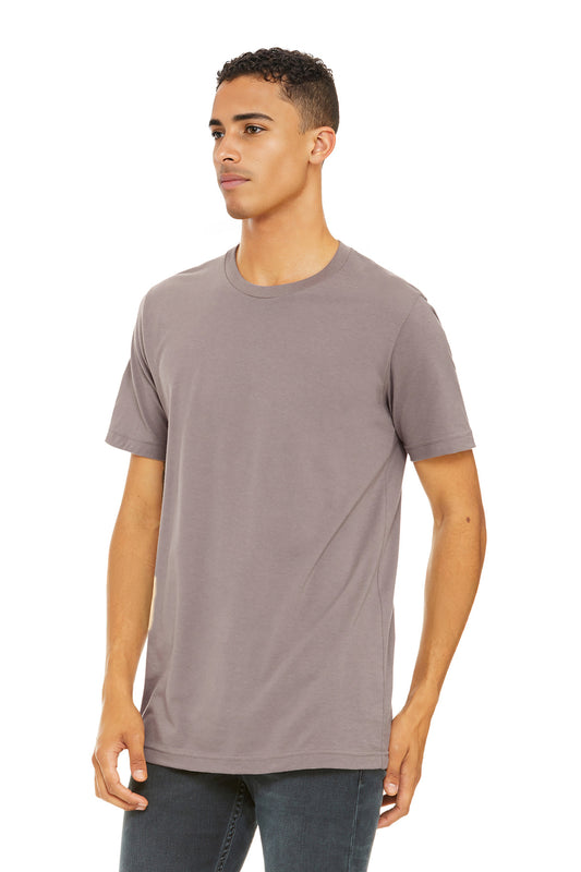 BELLA+CANVAS  Unisex Jersey Short Sleeve Tee. BC3001 Pebble Brown