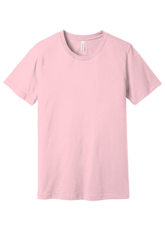 Bella+Canvas Unisex Jersey Short Sleeve Tee BC3001 Pink