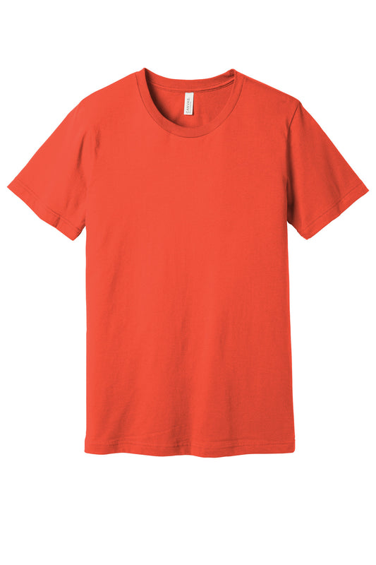 Bella+Canvas Unisex Jersey Short Sleeve Tee BC3001 Poppy