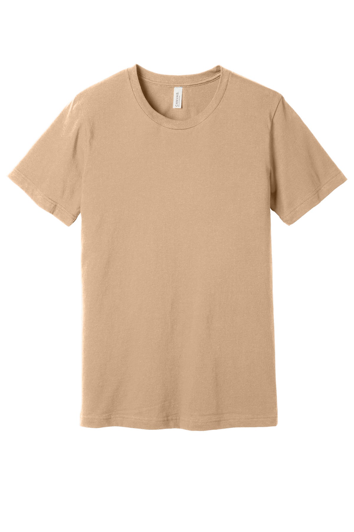 BELLA+CANVAS  Unisex Jersey Short Sleeve Tee. BC3001 Sand Dune