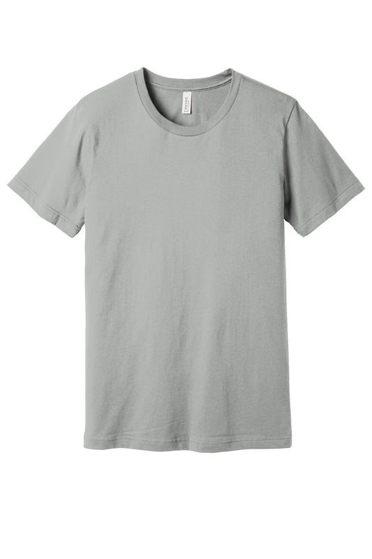 Bella+Canvas Unisex Jersey Short Sleeve Tee BC3001 Silver
