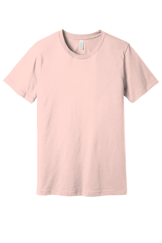 Bella+Canvas Unisex Jersey Short Sleeve Tee BC3001 Soft Pink