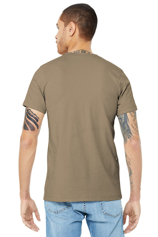 BELLA+CANVAS  Unisex Jersey Short Sleeve Tee. BC3001 Tan