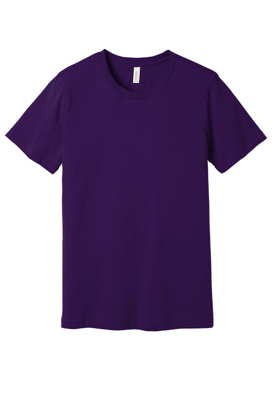 Bella+Canvas Unisex Jersey Short Sleeve Tee BC3001 Team Purple
