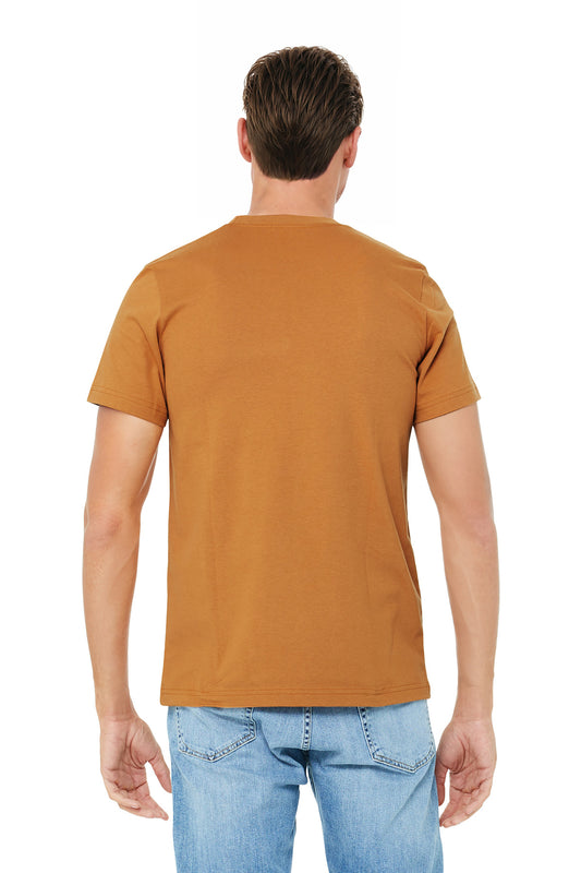 BELLA+CANVAS  Unisex Jersey Short Sleeve Tee. BC3001 Toast