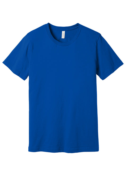 Bella+Canvas Unisex Jersey Short Sleeve Tee BC3001 True Royal