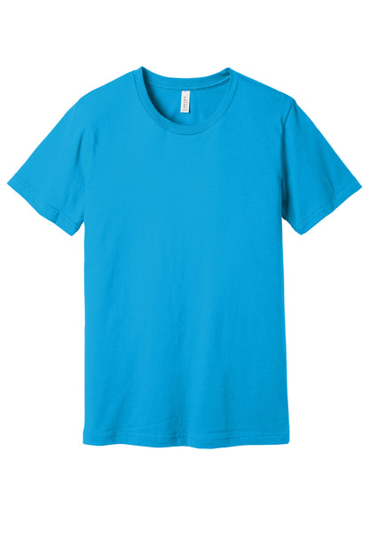 Bella+Canvas Unisex Jersey Short Sleeve Tee BC3001 Turquoise
