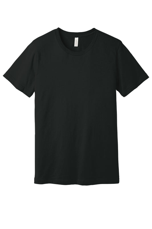 Bella+Canvas Unisex Jersey Short Sleeve Tee BC3001 Vintage Black