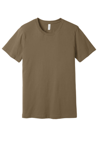 Bella+Canvas Unisex Jersey Short Sleeve Tee BC3001 Vintage Brown