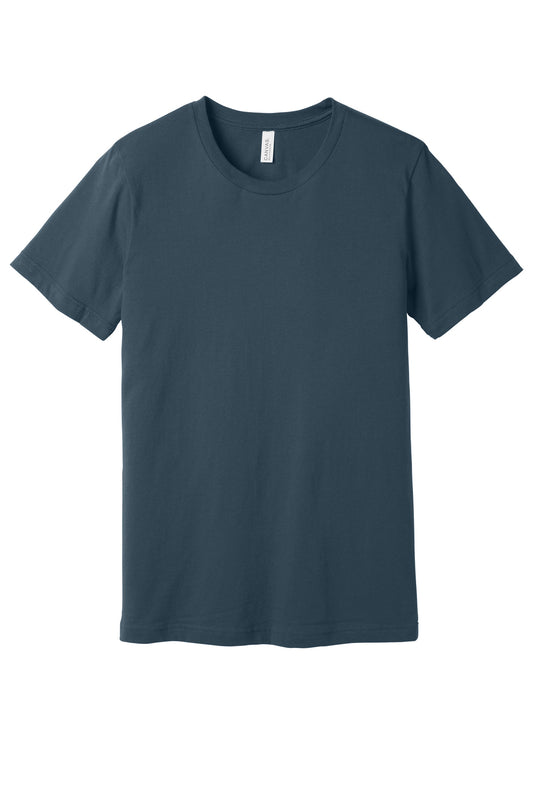 Bella+Canvas Unisex Jersey Short Sleeve Tee BC3001 Vintage Navy