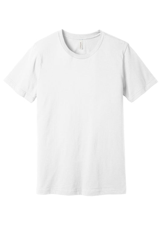 Bella+Canvas Unisex Jersey Short Sleeve Tee BC3001 White