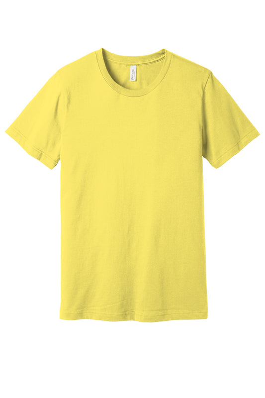 Bella+Canvas Unisex Jersey Short Sleeve Tee BC3001 Yellow