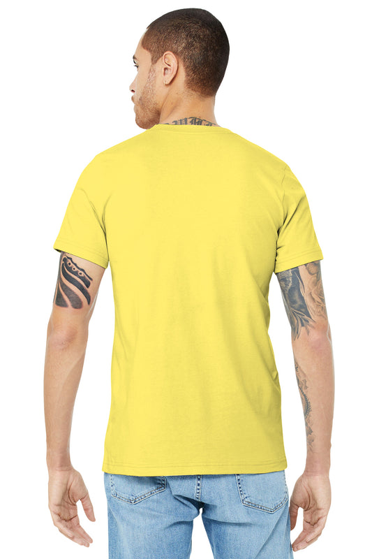 BELLA+CANVAS  Unisex Jersey Short Sleeve Tee. BC3001 Yellow