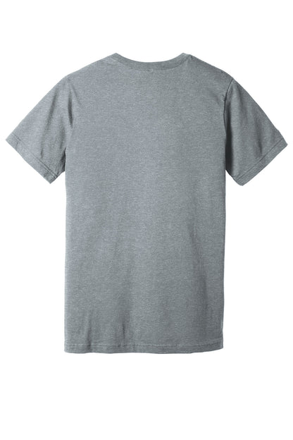 Bella+Canvas Unisex Heather CVC V-Neck Tee BC3005CVC Athletic Heather