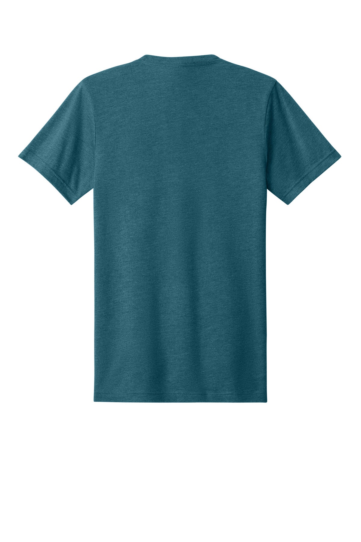 Bella+Canvas Unisex Heather CVC V-Neck Tee BC3005CVC Heather Deep Teal