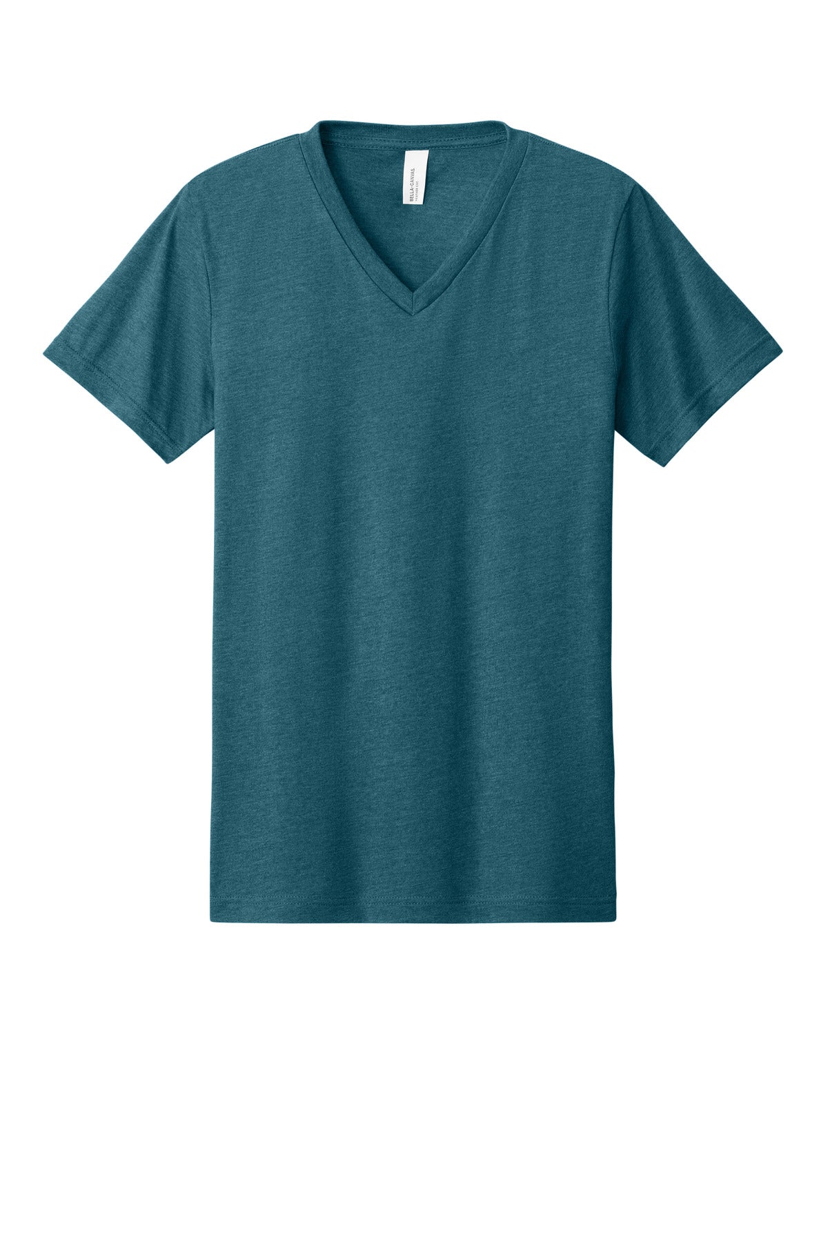 Bella+Canvas Unisex Heather CVC V-Neck Tee BC3005CVC image 3